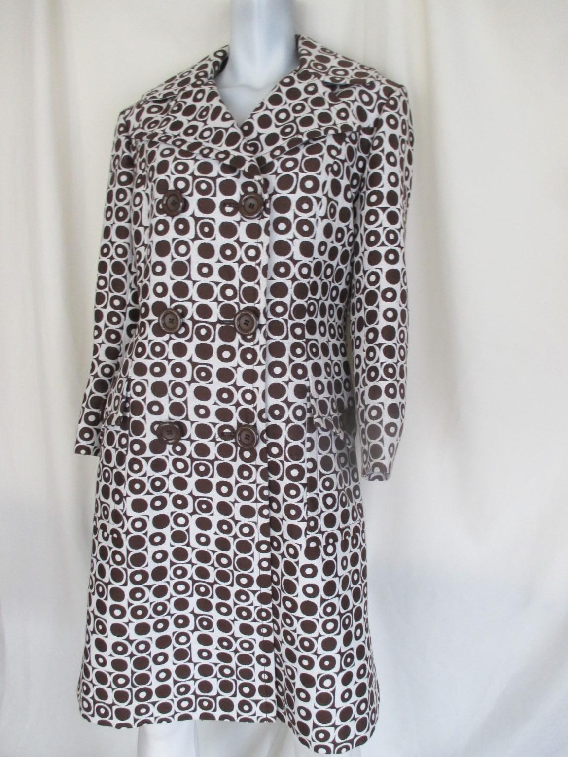 Women's or Men's 1960's Cojana Vintage Coat  For Sale