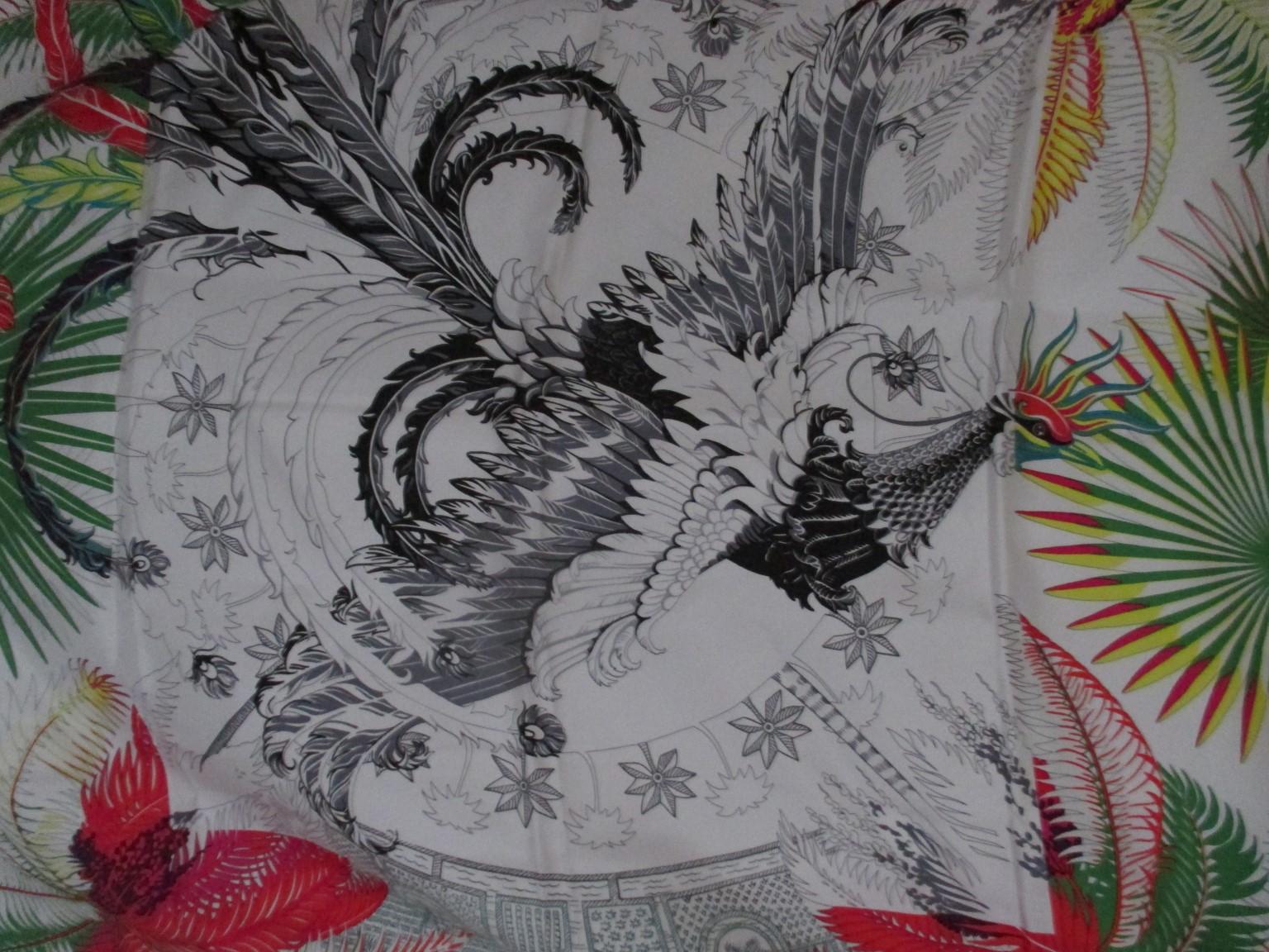 hermes phoenix scarf