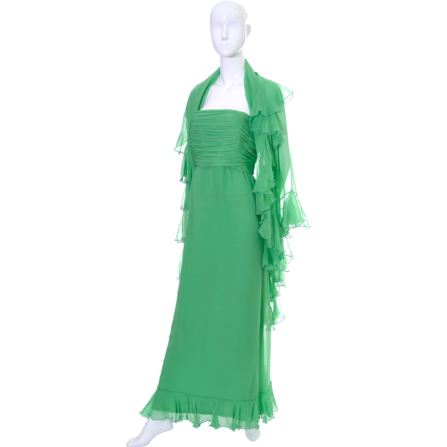 Silk Chiffon Dress
