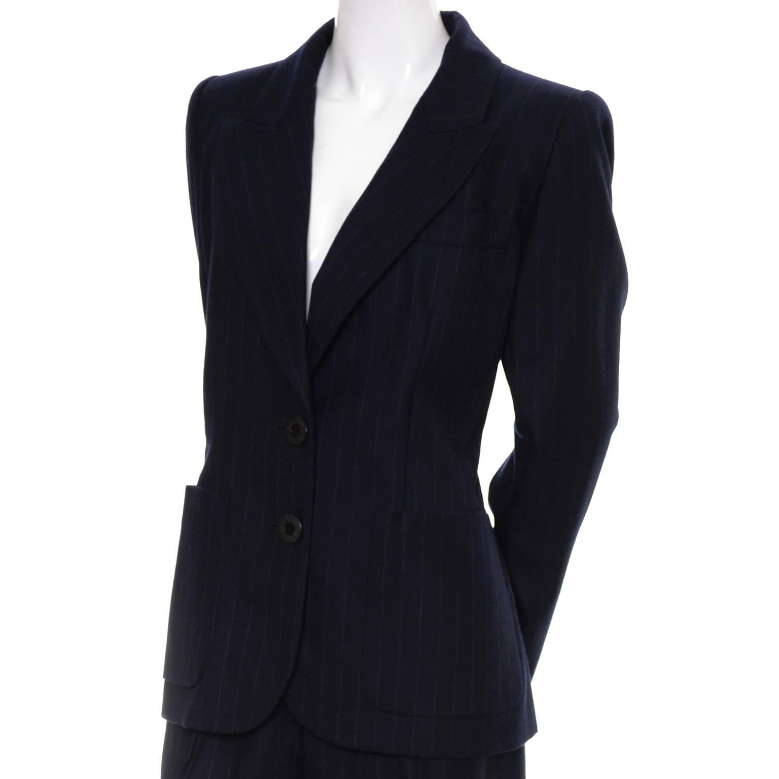 ysl suit