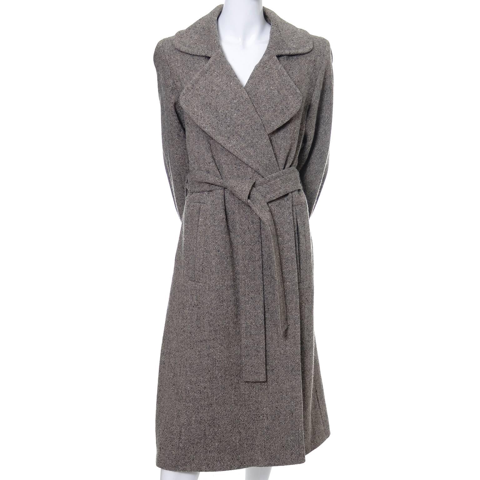 tweed military coat