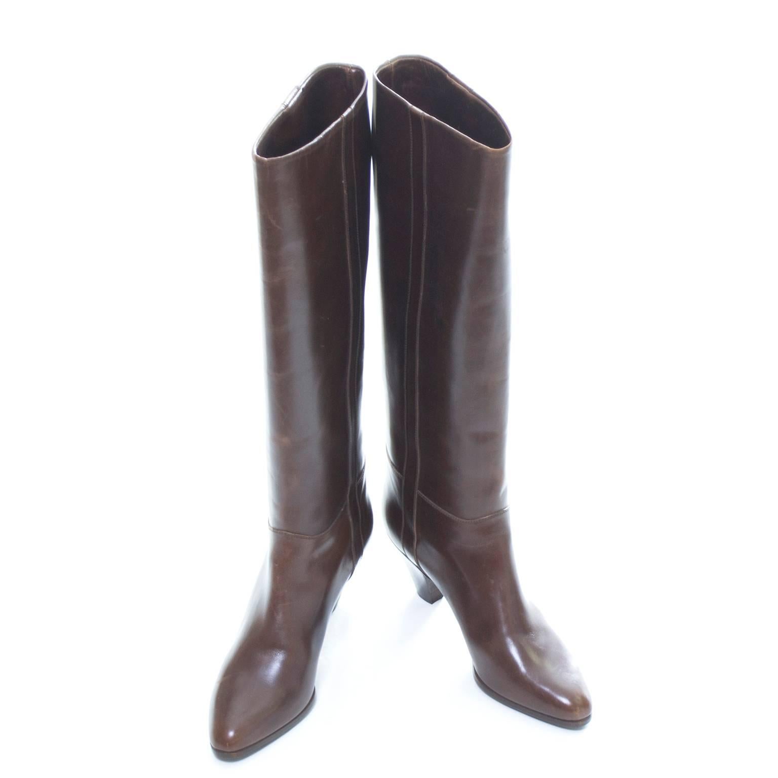 vintage gucci riding boots