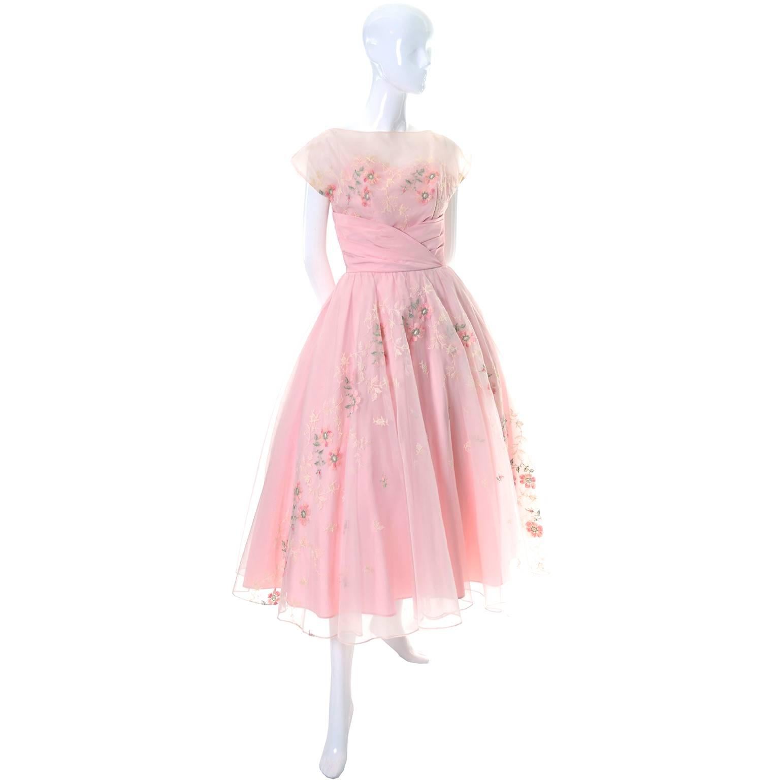 pink fairytale dress
