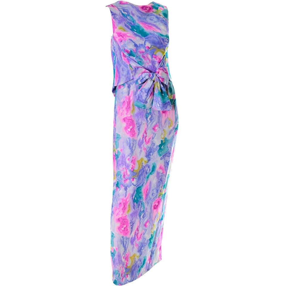 Lining Silk Dress - 1,514 For Sale on 1stDibs