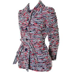 1970s Jean Louis Scherrer Numbered Boutique Vintage Boucle Jacket Small 8