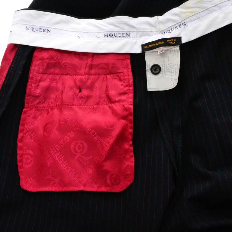 coat lining pant Joan Alexander McQueen Rare Suit 1998 Vintage Pant Coat coat lining pant Joan Alexander McQueen Rare Suit 1998 Vintage Pant Coat