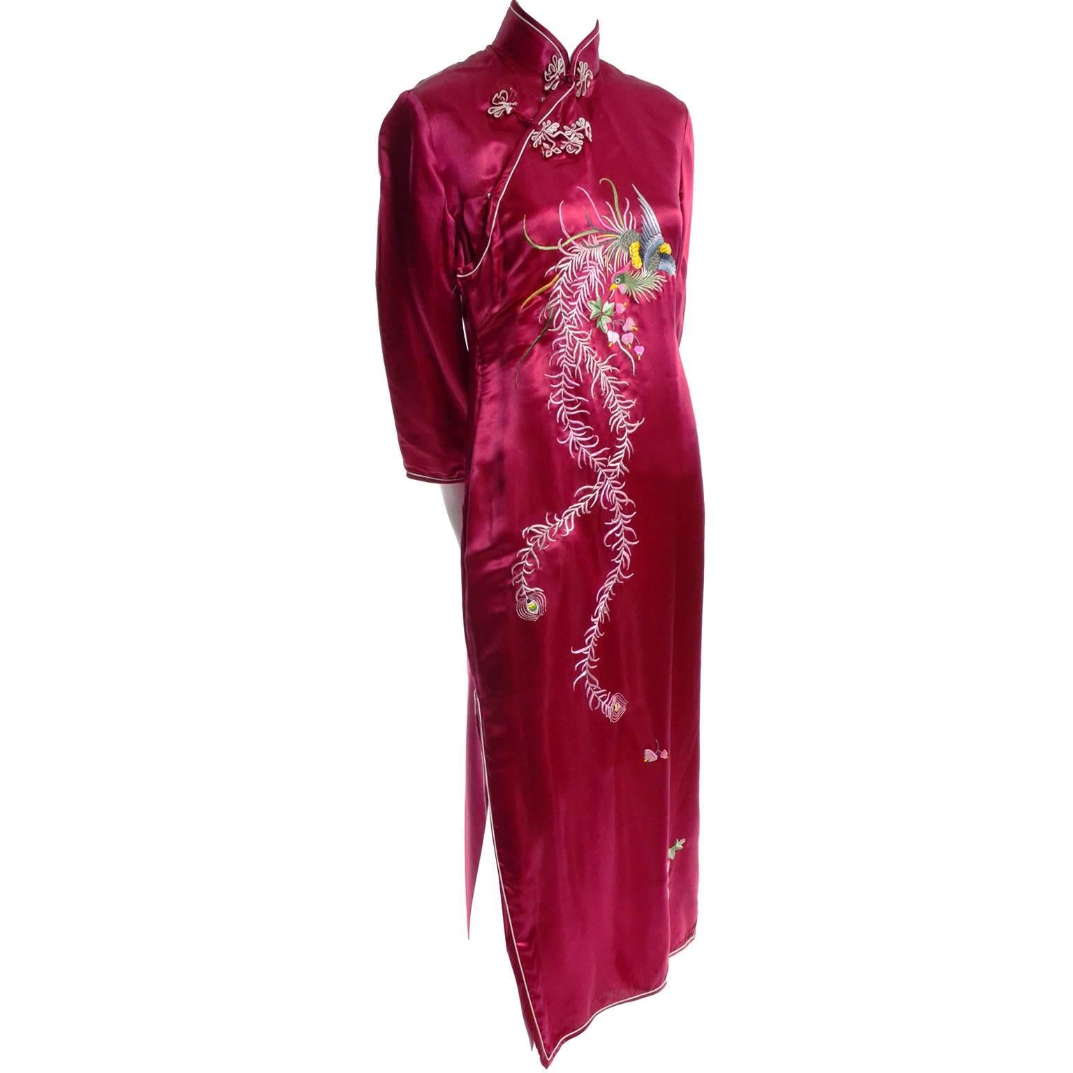 vintage cheongsam dress