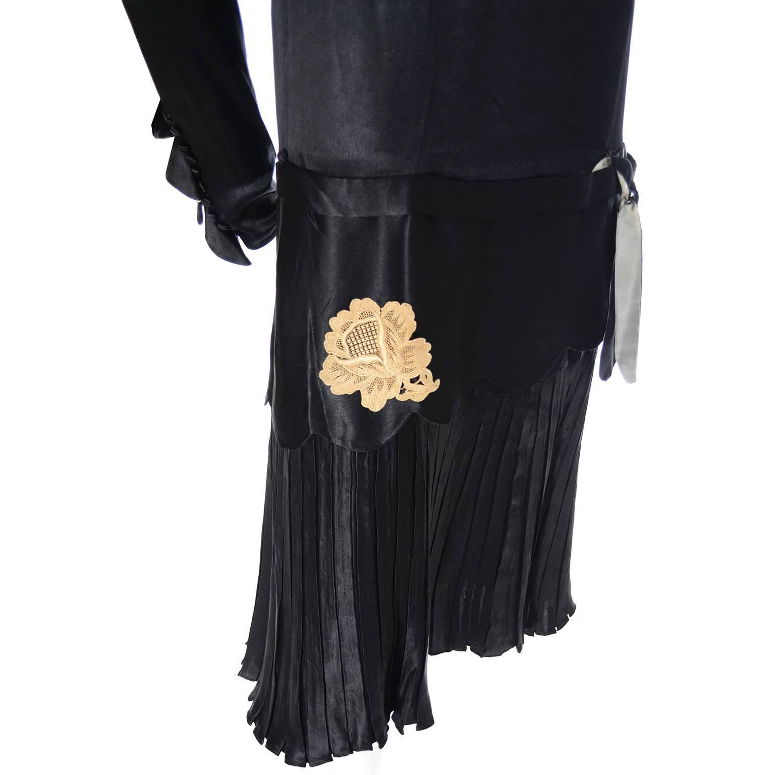 1920s pleated skirt