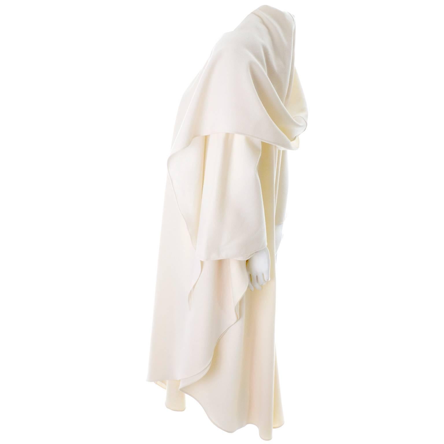 white cloak