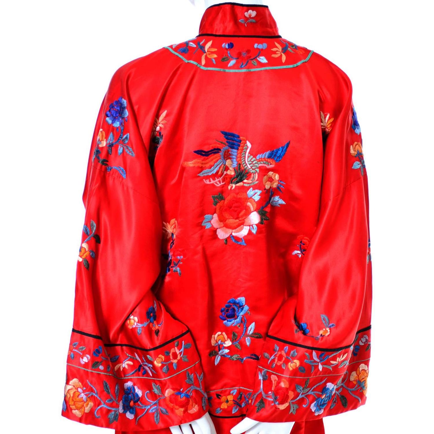 Vintage Chinese Silk Top and Pant