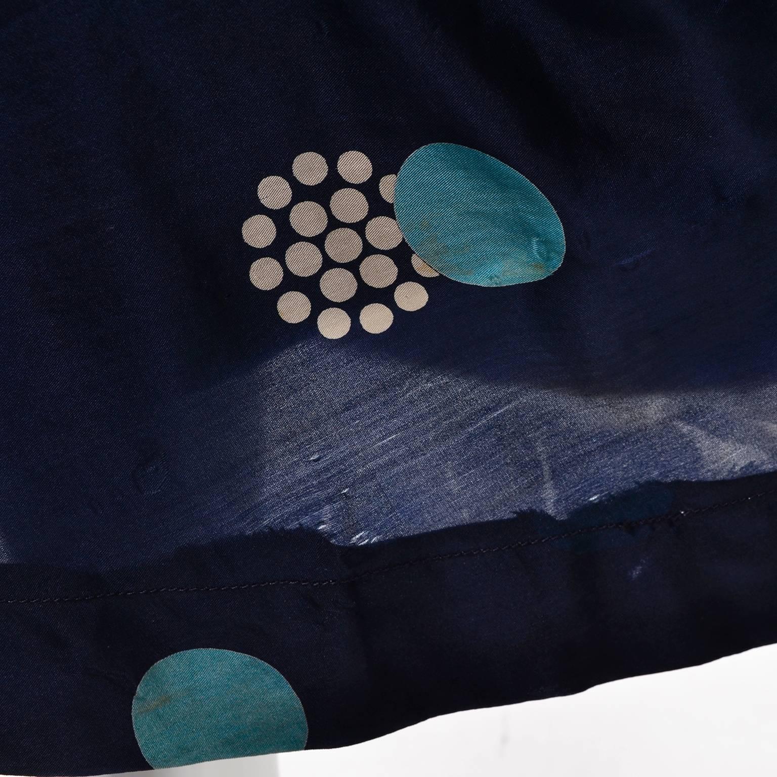 Robe vintage en soie édouardienne de l'époque du Titanic avec imprimé rare style bulle en vente 1