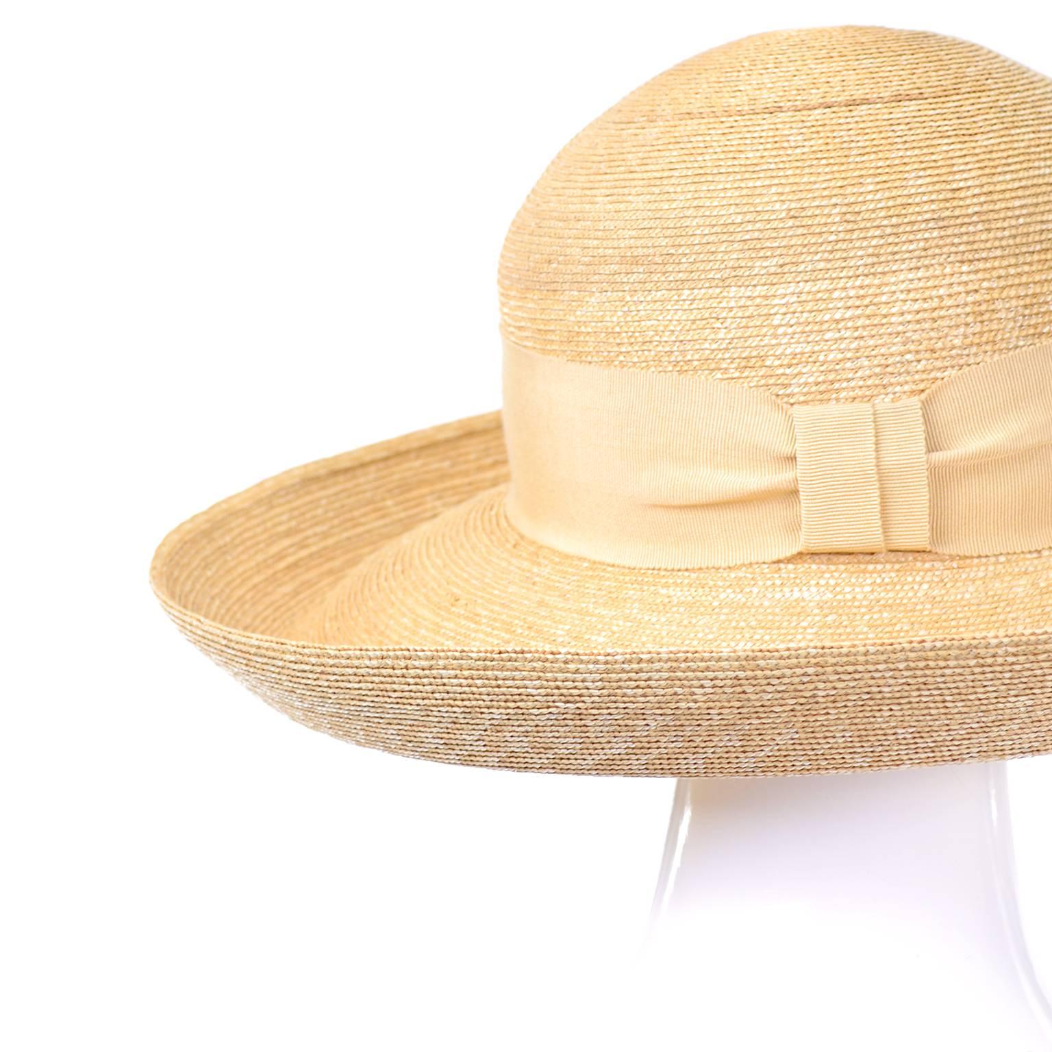vintage straw hats