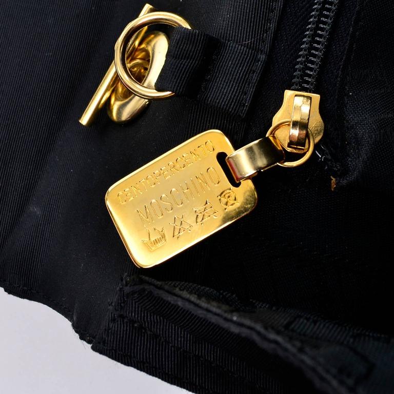 Moschino Bicolor Synthetic Handbag main image 0