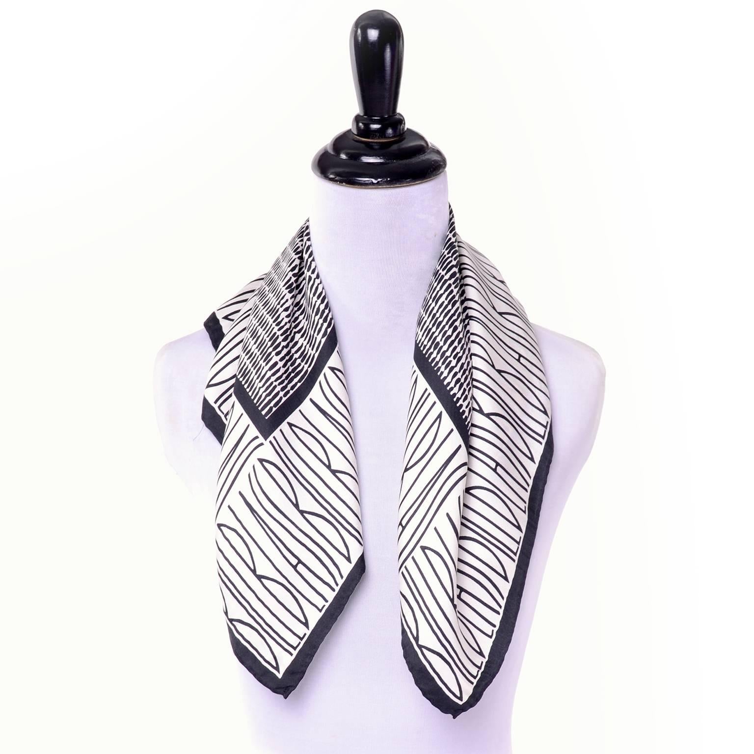 bill blass scarf