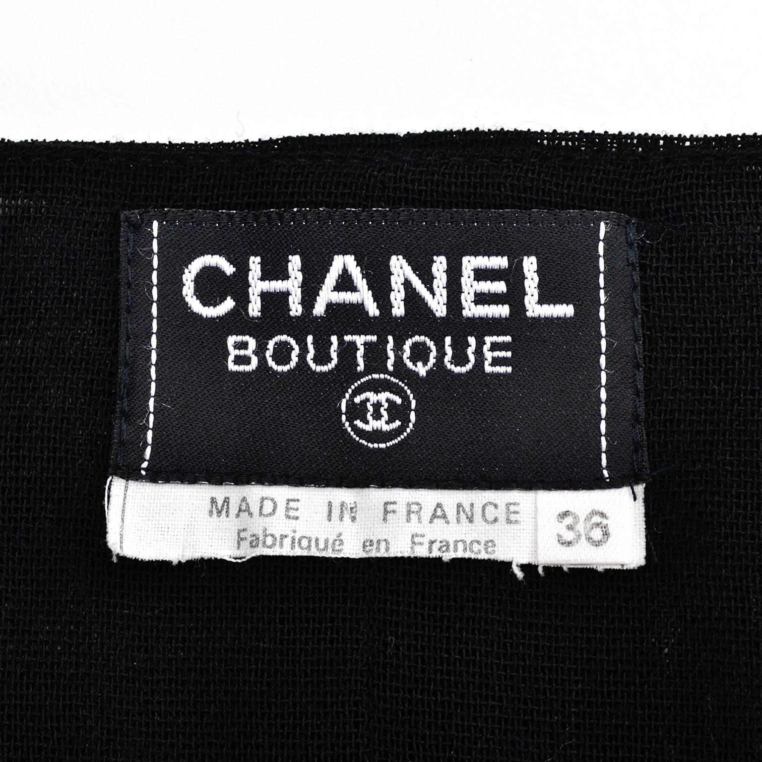 Chanel Vintage Asymmetrical Halter Dress with Camellia Bolero Jacket, 1994 2