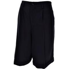 Comme des Garcons Long Shorts Midnight Wool Oversized Medium 11