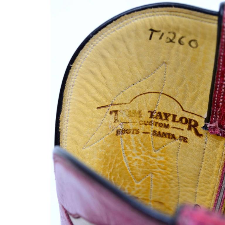 Tom Taylor Santa Fe Custom Vintage Pink Leather and Tom Taylor Santa Fe Custom Vintage Pink Leather and