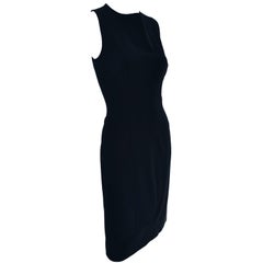 Giorgio Armani Le Collezioni Sleeveless Retro Little Black Dress