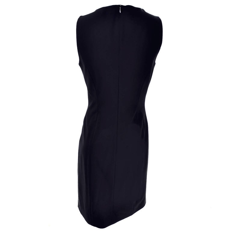 Giorgio Armani Le Collezioni Sleeveless Vintage Little Black Dress at  1stDibs | armani collezioni dress, armani black dress, armani collezioni  black dress