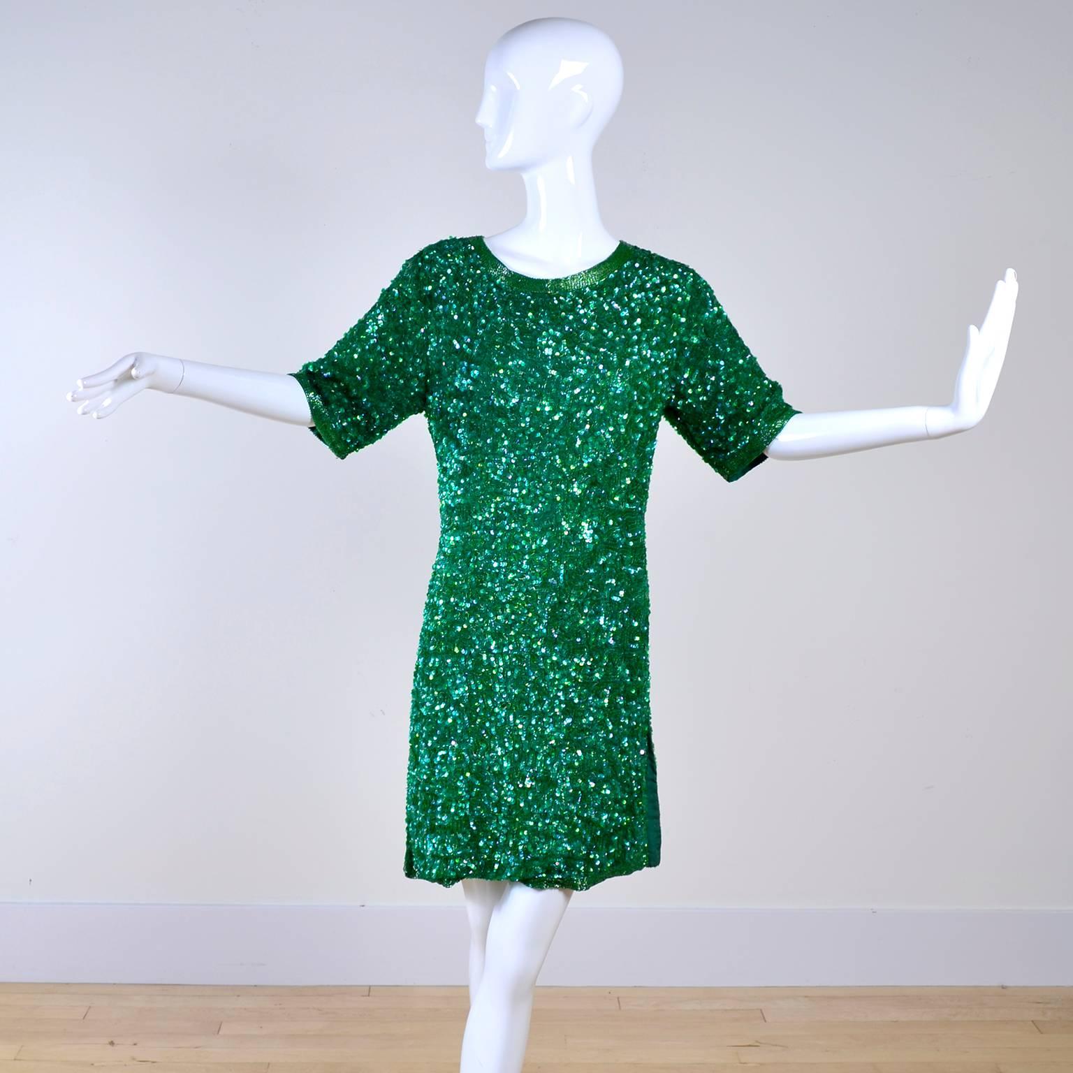 nerve green dress