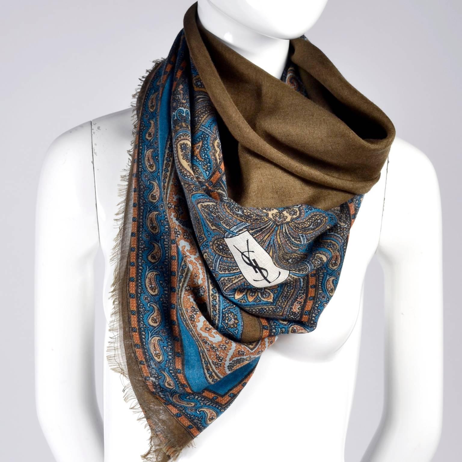 ysl shawl