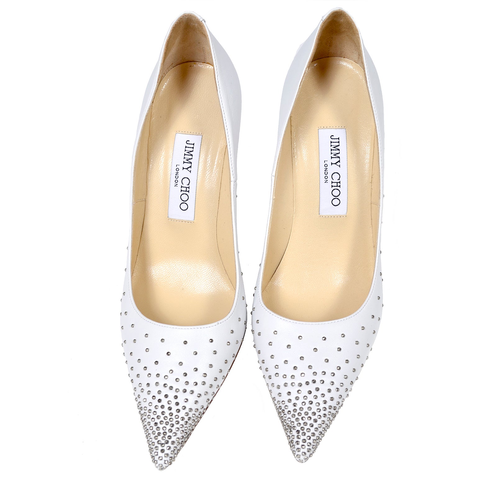 jimmy choo studded heels