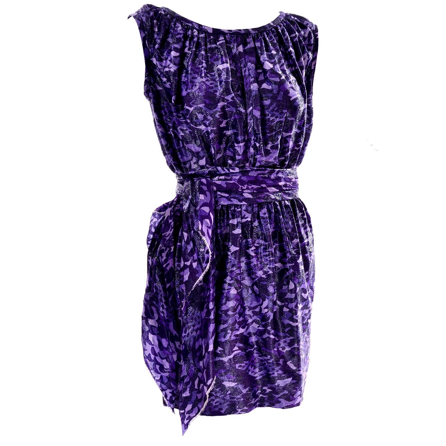 marc jacobs purple dress