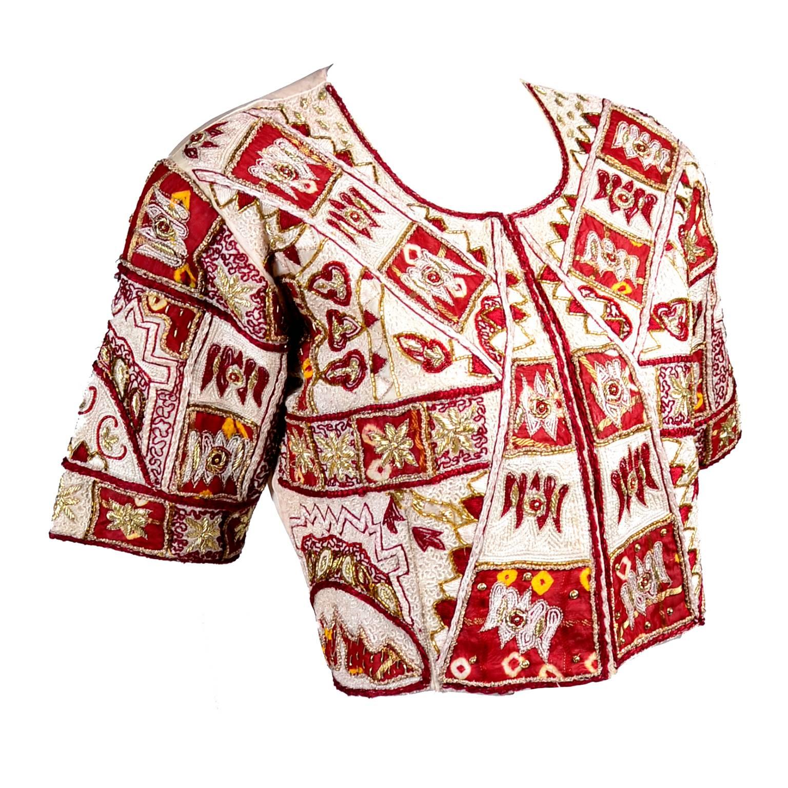 gold choli blouse