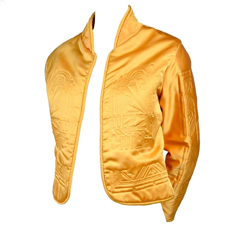 Darkgoldenrod Ethnic Jackets With Art Silk