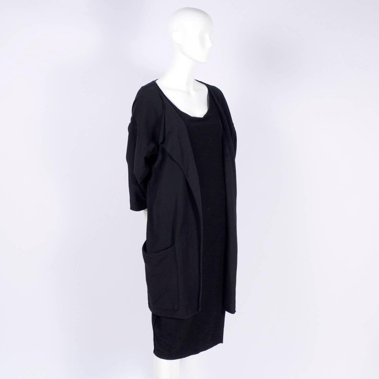 1980s Michele Lamy Avant Garde Vintage Dress w/ Open sides ...