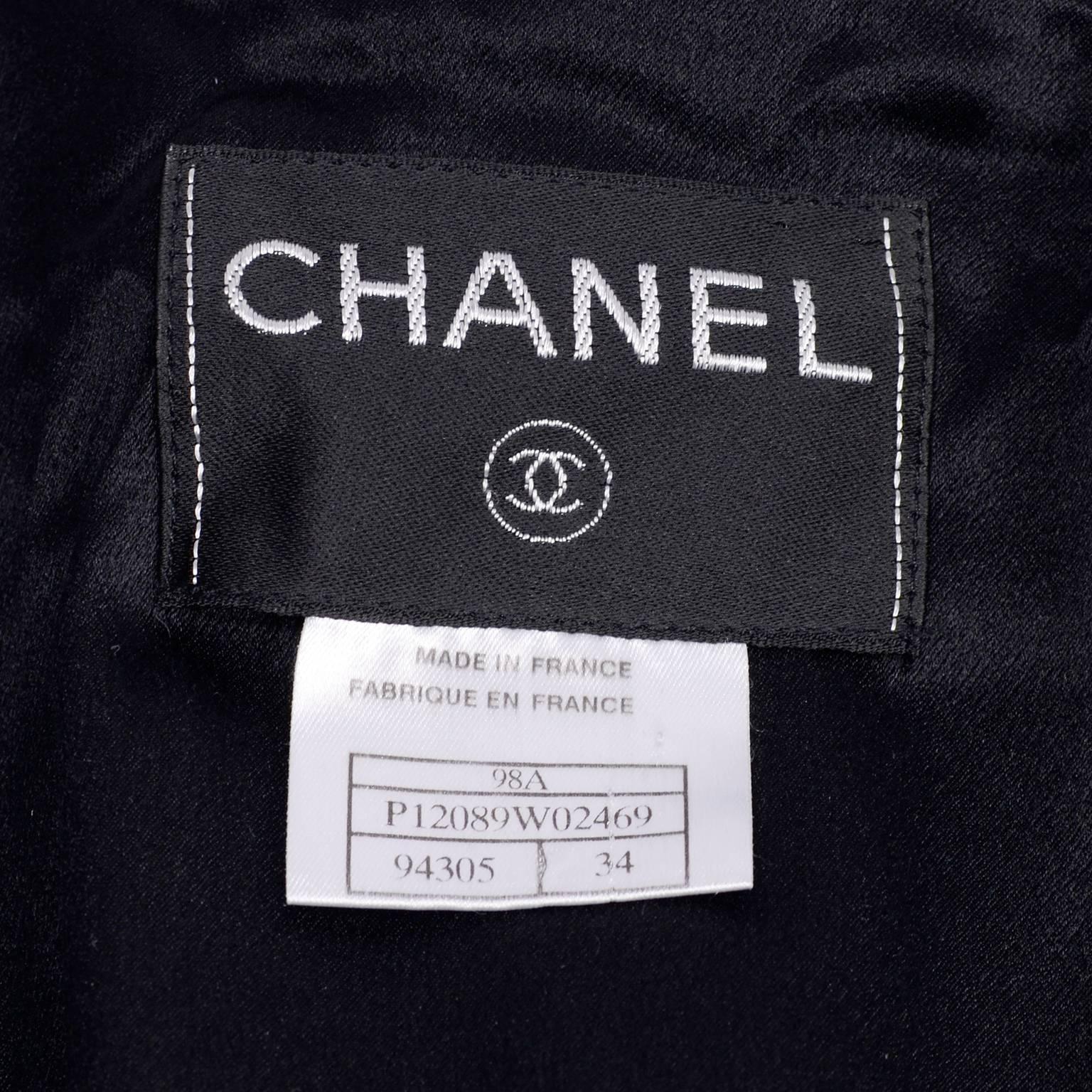 Chanel Wool and Cashmere Coat with CC Monogram Buttons, 1998  3