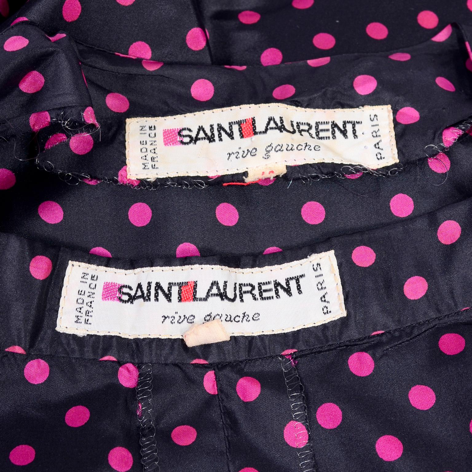 vintage saint laurent dress