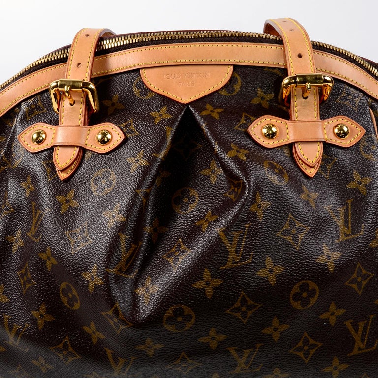 Tivoli leather handbag Louis Vuitton Brown in Leather - 37382626