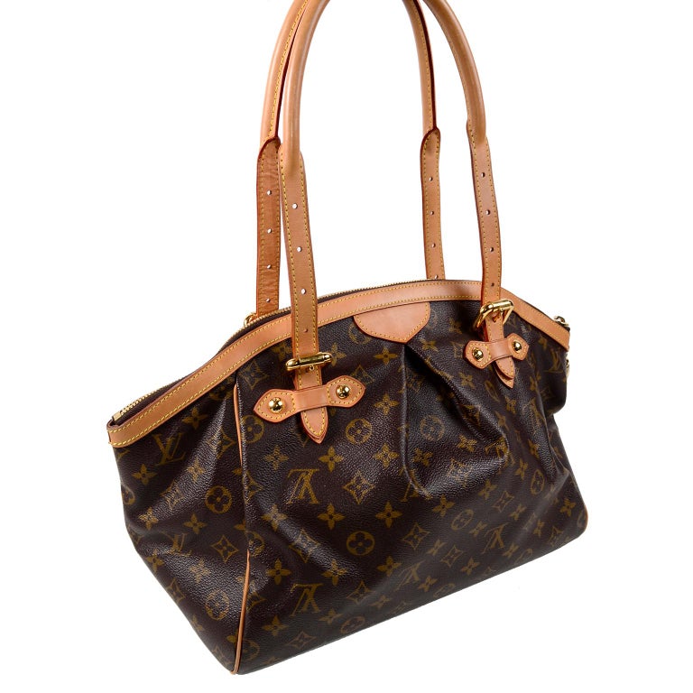 Tivoli leather handbag Louis Vuitton Brown in Leather - 35800397