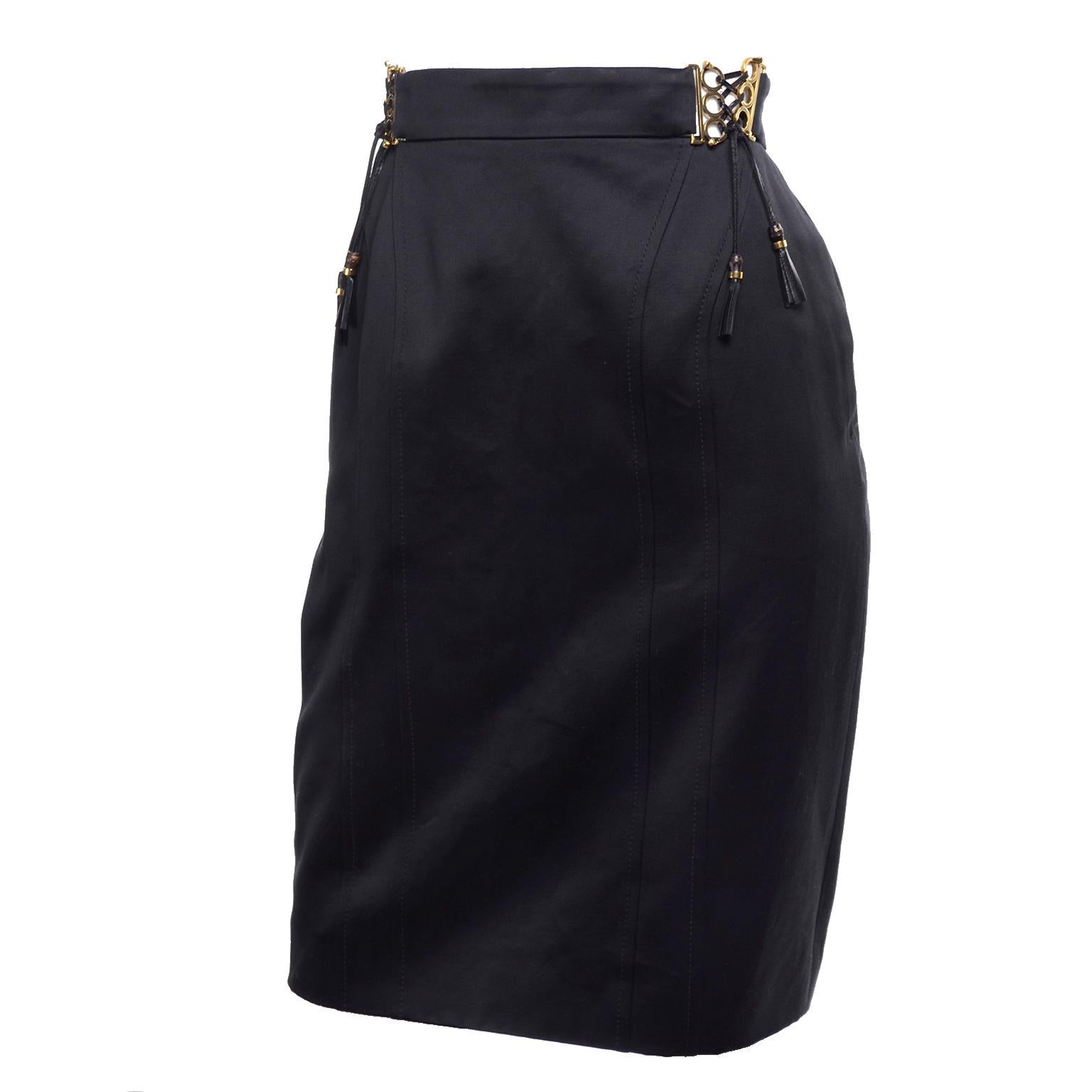 Gucci - Woman - Black - Skirt main image 0