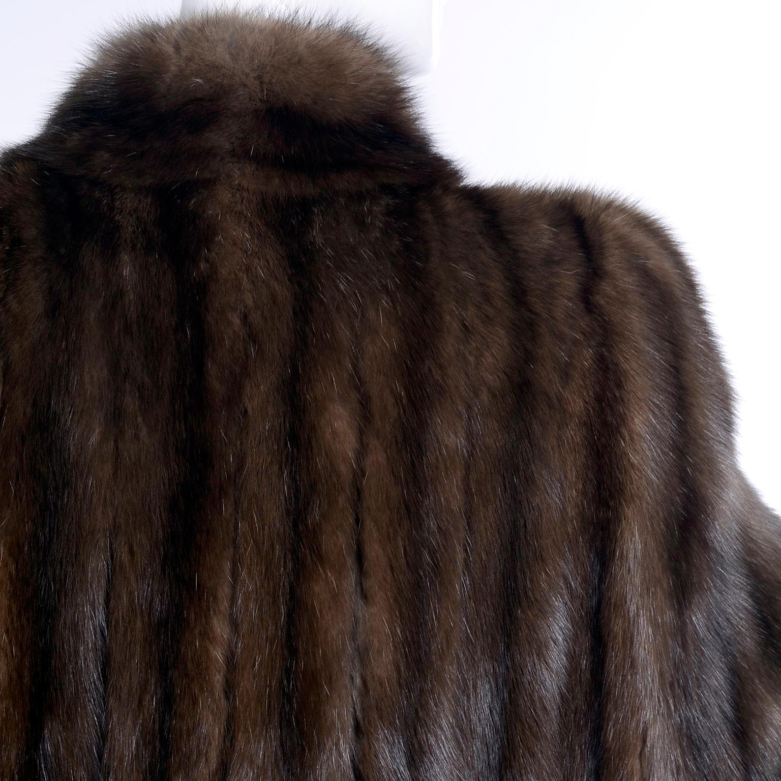Vintage Maximilian New York Russian Sable Fur Cape at 1stDibs | vintage ...