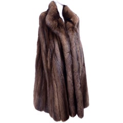 Retro Maximilian New York Russian Sable Fur Cape