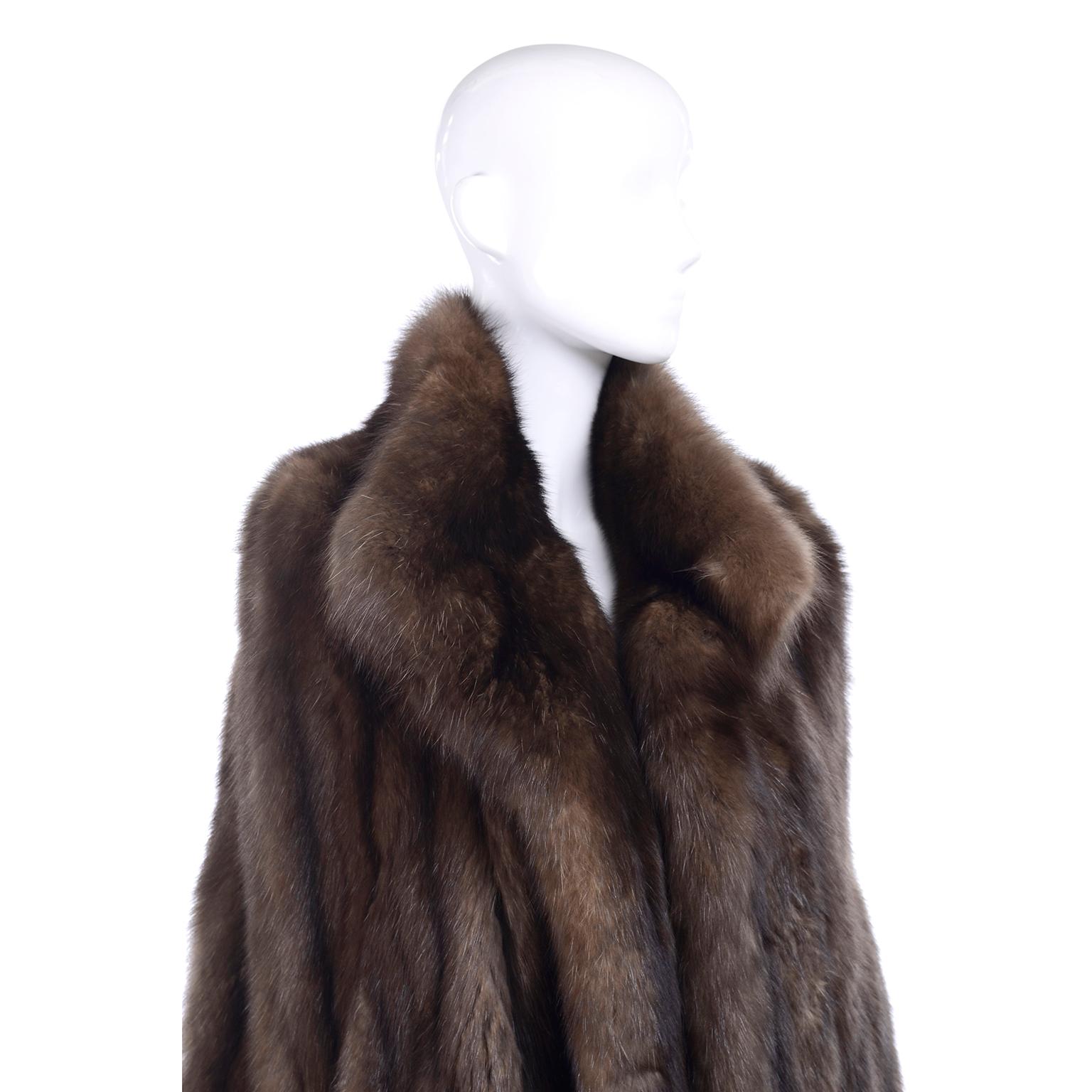 Women's Vintage Maximilian New York Russian Sable Fur Cape