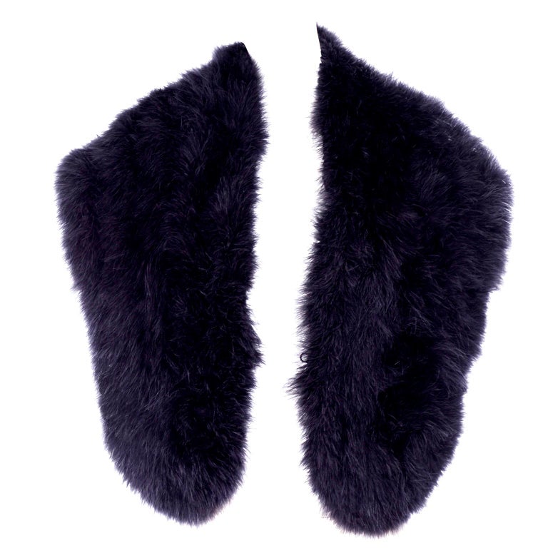 Vintage Black Marabou Feather Stole Evening Wrap at 1stDibs marabou stole