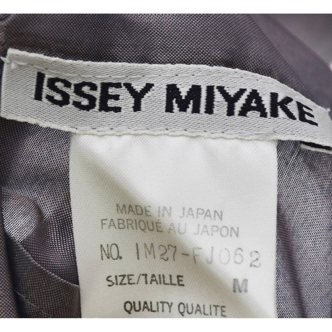 Issey Miyake Japan Vintage Top Origami Pleated Blouse Shirt Medium 1