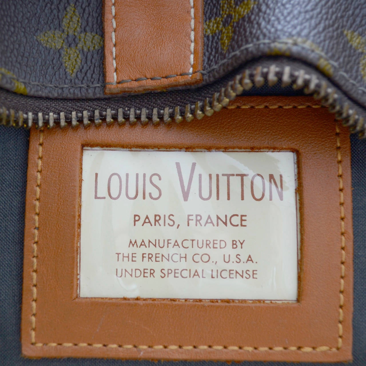 Women's Authentic Vintage Louis Vuitton Rolling Monogram Canvas Weekender Bag Luggage