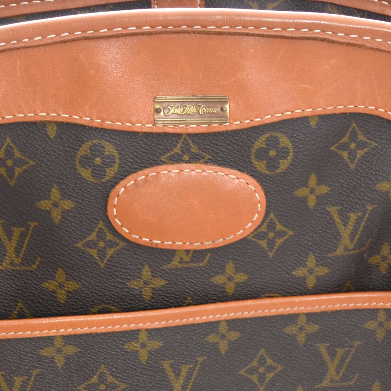 Authentic Vintage Louis Vuitton Rolling Monogram Canvas Weekender Bag Luggage 1