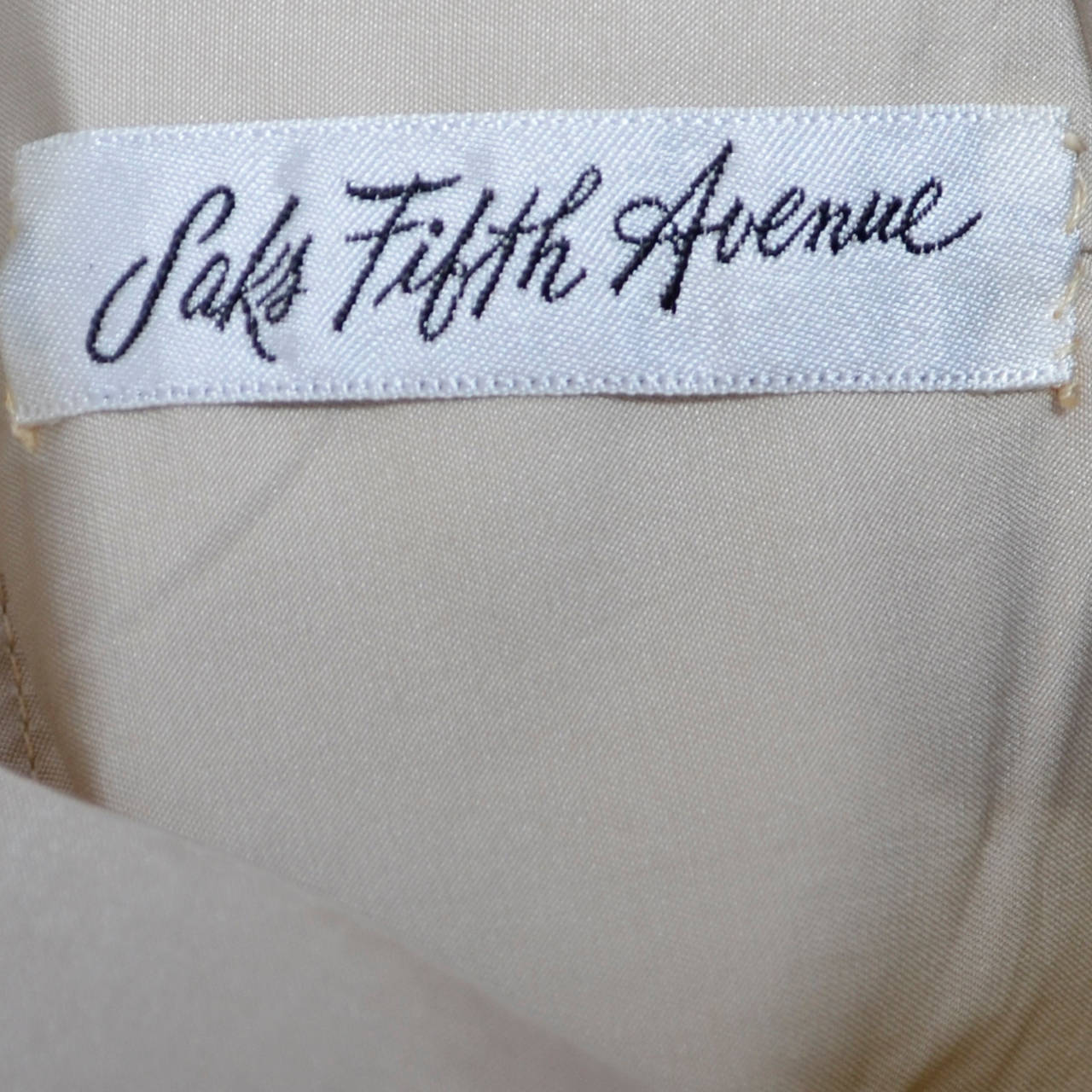1960s Geoffrey Beene Vintage Coat Dress Saks Fifth Avenue Never Worn 4
