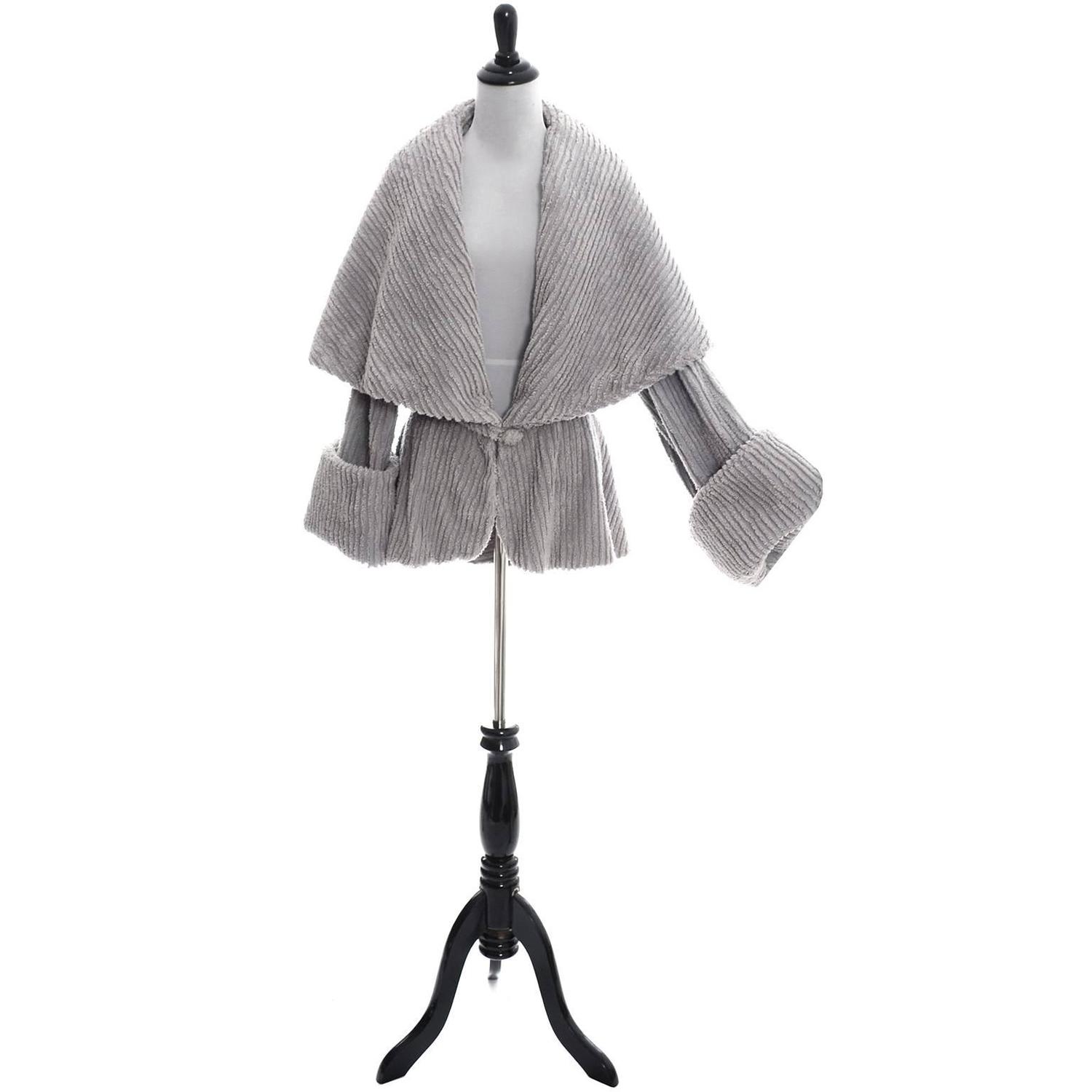 Robe Vintage En Velours Norma Kamali - Modèle Ruché - Taille 8 - Occasion En Super état