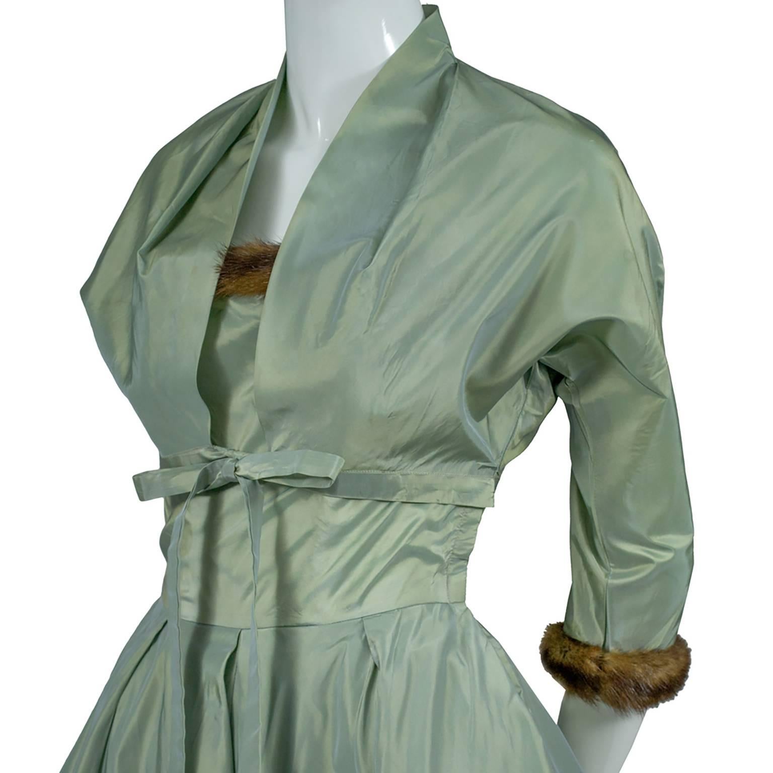 sage green bolero