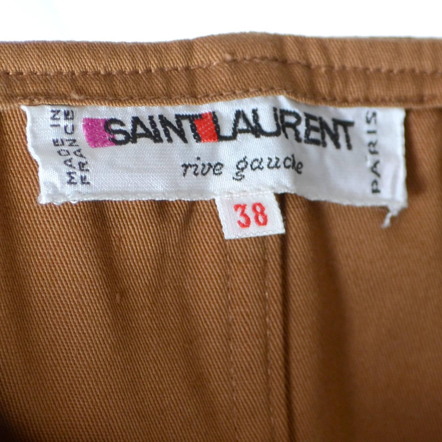 Rare YSL Rive Gauche Vintage Saint Laurent Corset Bustier Lace Front Top In Excellent Condition In Portland, OR