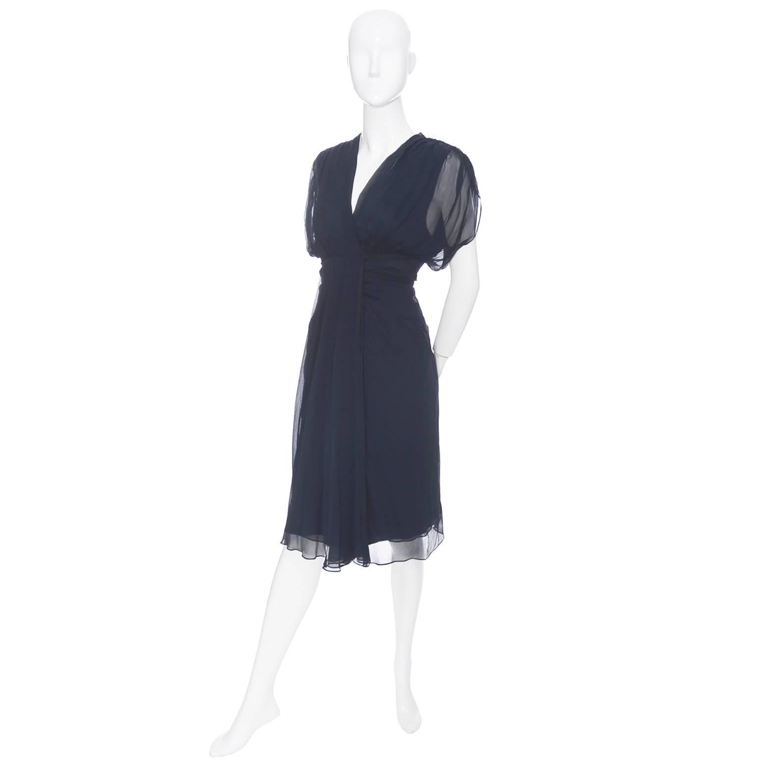 diane von furstenberg blue silk dress