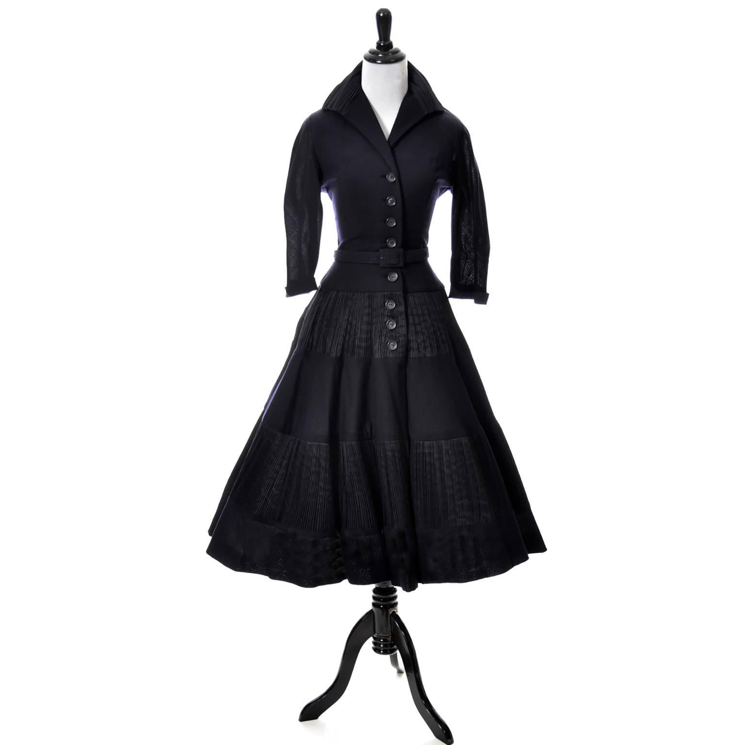 1950s gothic fashion