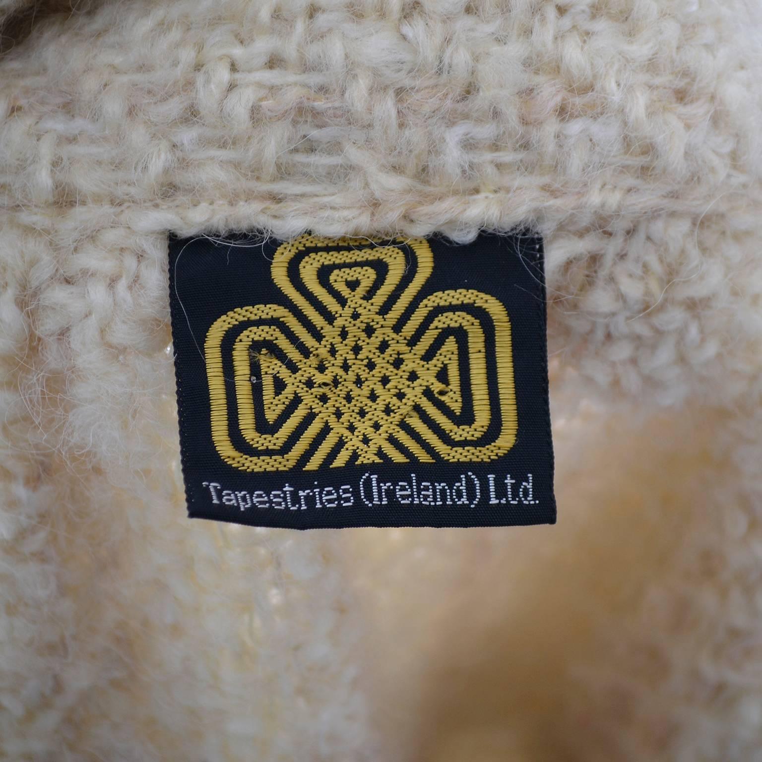 Women's Tapestries of Ireland Helena Ruuth Vintage Coat Vest Oversized M/L in New Wool 