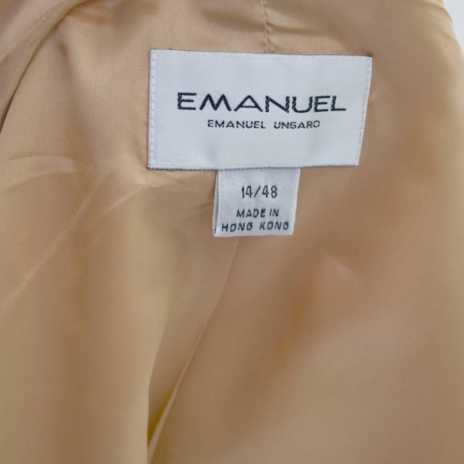 emanuel ungaro blazer